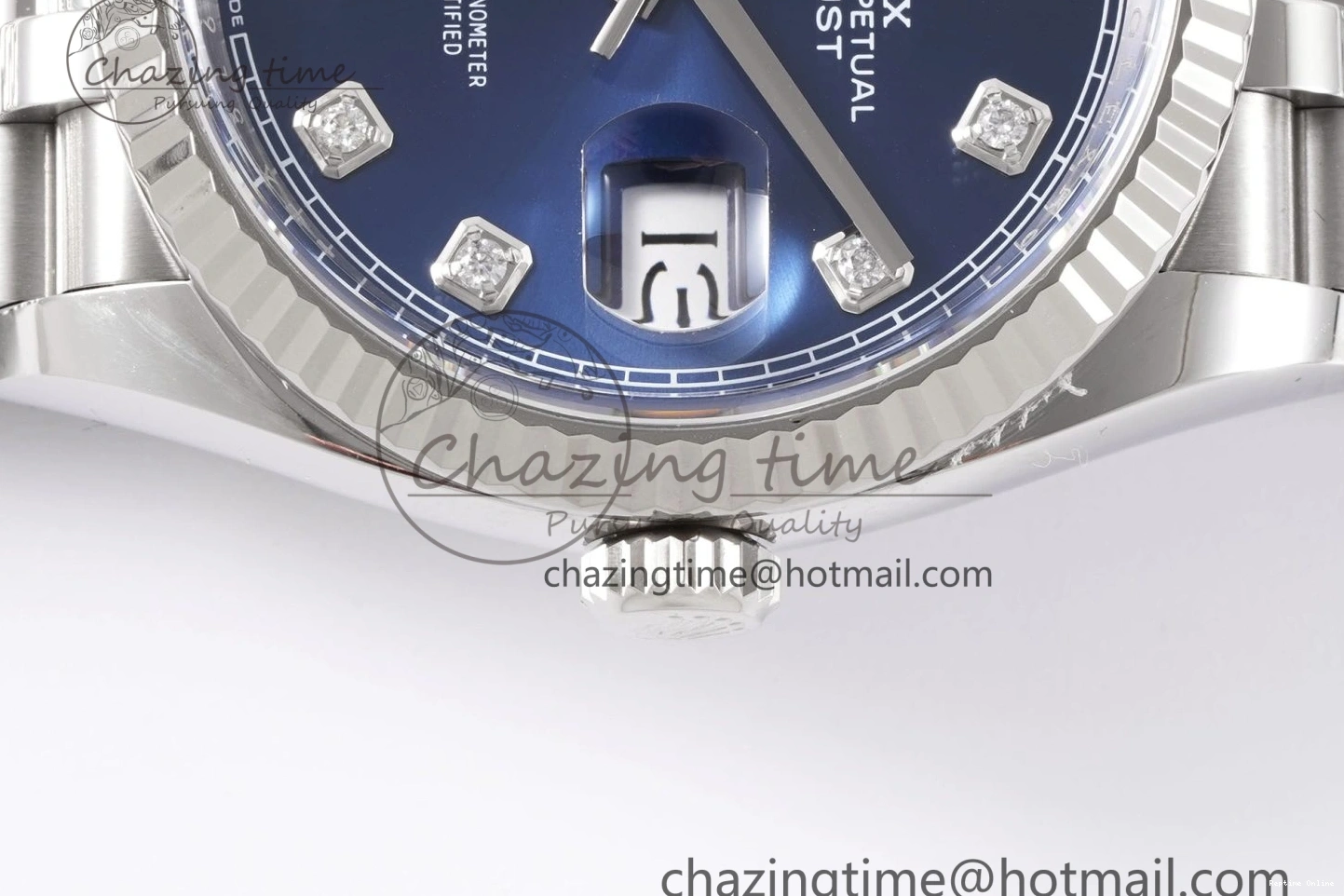 1218 DateJust 36 126234 Clean 1:1 Best Edition 904L Steel Blue Diamonds Dial on Jubilee Bracelet VR BestValue 1993